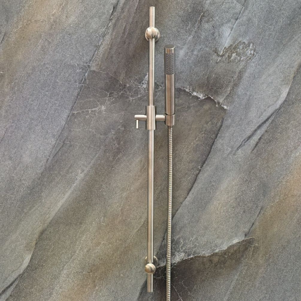 Wide lifestyle image of Crosswater Mike Pro Stainless Steel Shower Kit